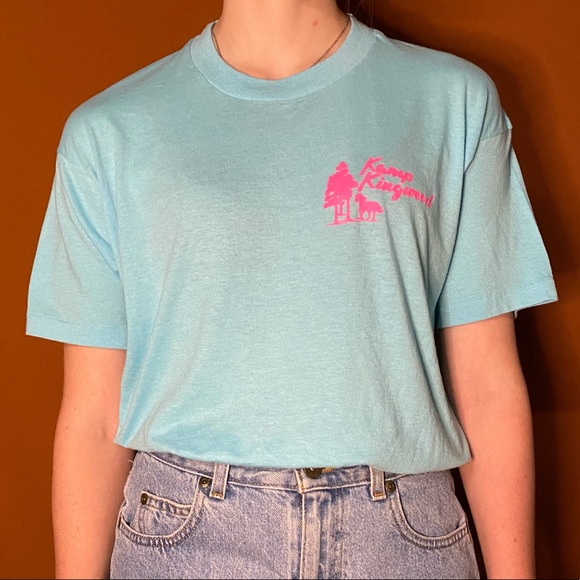 Screen Stars Tops - Vintage 90s Kamp Kingwood shirt 🌳